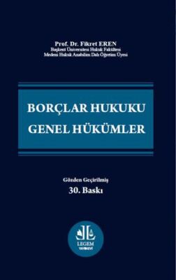 Borçlar Hukuku Genel Hükümler - 1