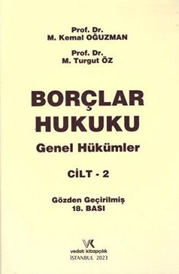 Borçlar Hukuku Genel Hükümler Cilt - 2 - 1
