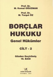 Borçlar Hukuku Genel Hükümler Cilt 2 - Vedat Kitapçılık