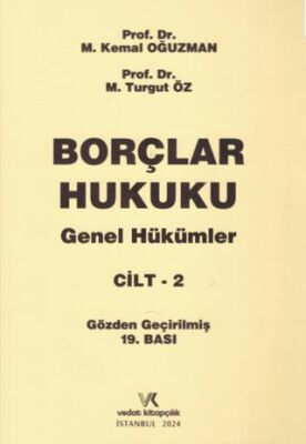 Borçlar Hukuku Genel Hükümler Cilt 2 - 1