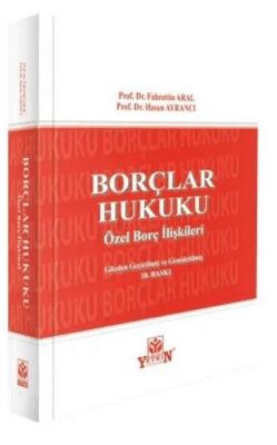 Borçlar Hukuku Özel Borç İlişkileri - 1
