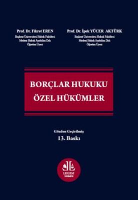 Borçlar Hukuku Özel Hükümler - 1