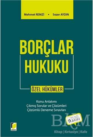 Borçlar Hukuku Özel Hükümler - Adalet Yayınevi