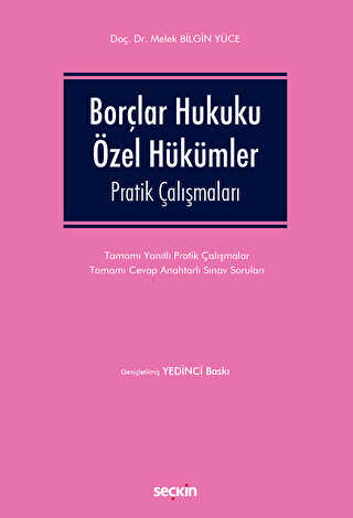 Borçlar Hukuku Özel Hükümler Pratik Çalışmaları - 1