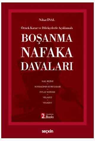 Boşanma ve Nafaka Davaları - Seçkin Yayıncılık