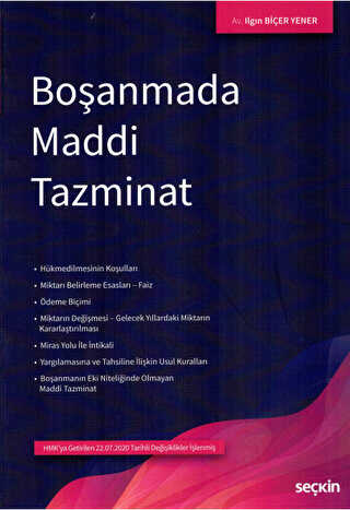 Boşanmada Maddi Tazminat - Seçkin Yayıncılık