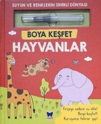 Boya Keşfet - Hayvanlar - Net Çocuk Yayınları