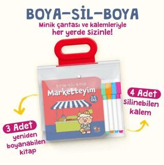 Boya Sil Boya - 2 Marketteyim - Evdeyim - Parktayım - 2-5 Yaş - 1