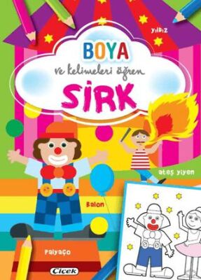 Boya ve Kelimeleri Öğren - Sirk - 1