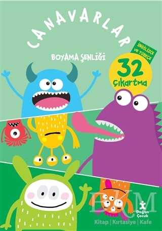 Boyama Şenliği Canavarlar - Doğan Çocuk