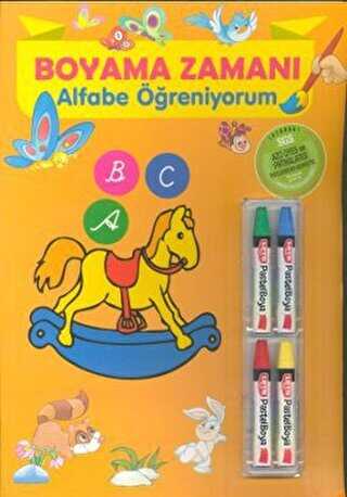 Boyama Zamanı: Alfabe Öğreniyorum - Parıltı Yayınları