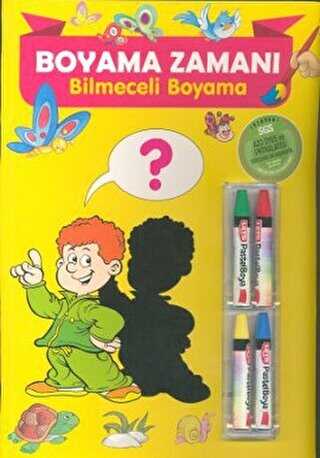 Boyama Zamanı: Bilmeceli Boyama - Parıltı Yayınları