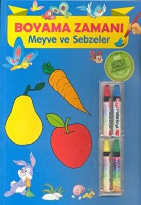 Boyama Zamanı: Meyve ve Sebzeler kapağı