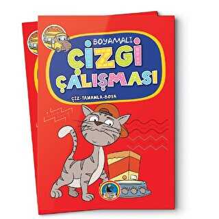 Boyamalı Kalın Çizgi Çalışması 2 - Karatay Çocuk