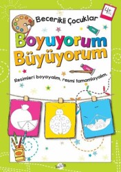Boyuyorum Büyüyorum 4 Yaş - Becerikli Çocuklar - Kukla Yayınları