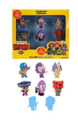 Brawl Stars 8`Li Delüks Figür Asorti - 1