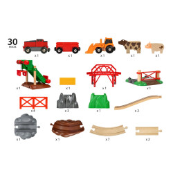 Brio Hayvan Çiftliği Seti 33984 - 9