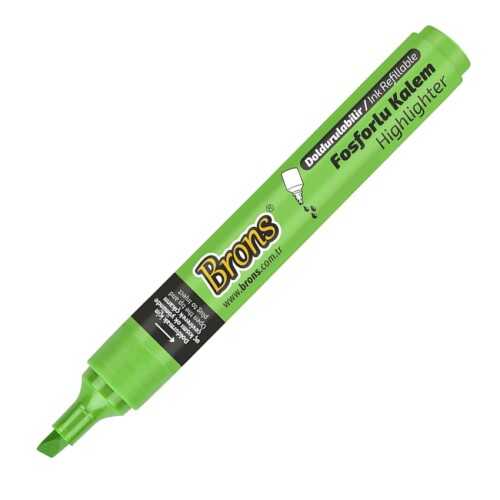 Brons Fosforlu Kalem Açık Yeşil