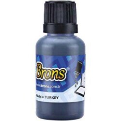 Brons İstampa Mürekkebi 30Cc Mavi - Brons