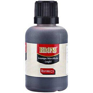 Brons Istampa Mürekkebi 50Cc Kırmızı - 1