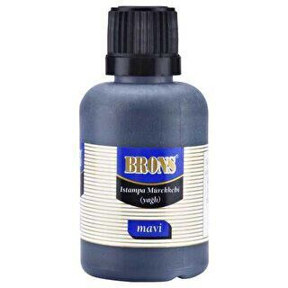Brons Istampa Mürekkebi 50Cc Mavi - 1