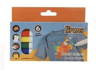 Brons Tekstil Marker 6 Lı Set - 1