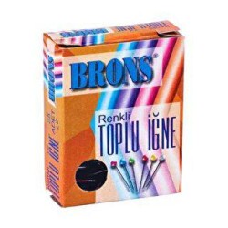 Brons Toplu İğne Başlıklı - Brons