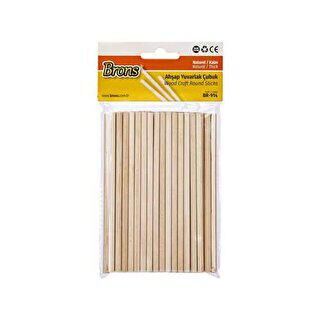 Brons Yuvarlak Çubuk Naturel Kalın - 1