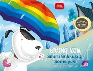 Bruno`nun Sihirli Gökkuşağı Şemsiyesi - Mor Kelebek