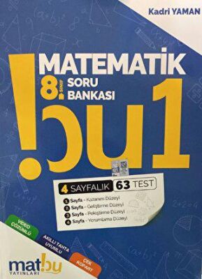 Matbu Yayınları Bu 1 Matematik Soru Bankası - 1