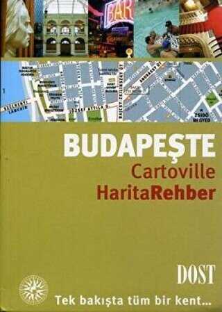 Budapeşte Cartoville Harita Rehber - Dost Kitabevi Yayınları