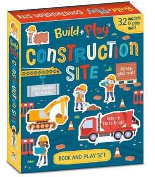 Build and Play - Construction Site Book and Play - 1