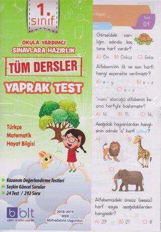 1. Sınıf Tüm Dersler Yaprak Test