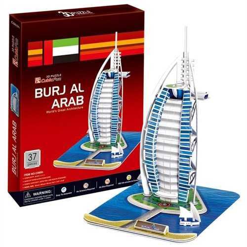 Burj El Arap - Dubai 3D Puzzle