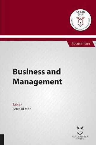 Business and Management AYBAK 2019 Eylül