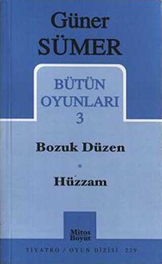 Bütün Oyunları 3 Bozuk Düzen - Hüzzam - Mitos Boyut Yayınları