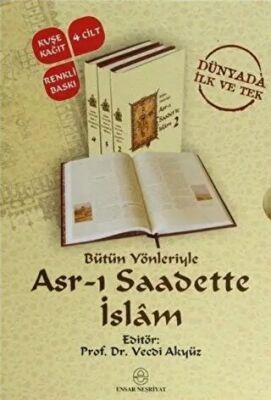 Bütün Yönleriyle Asr-ı Saadette İslam 4 Kitap Takım kapağı