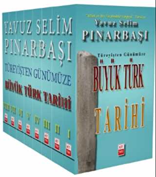 Büyük Türk Tarihi Seti - 8 Kitap Takım