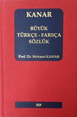 Büyük Türkçe-Farsça Sözlük kapağı