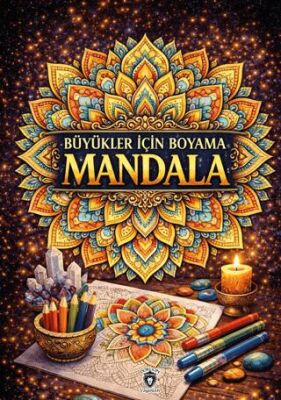 Büyükler İçin Boyama Mandala - 1