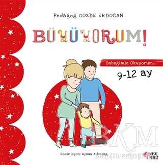 Büyüyorum - Bebeğimle Okuyorum 9-12 Ay - Masalperest