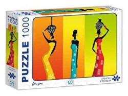 Ca Games 7016 Afrikalı Kadınlar 1000 Parça Puzzle - CA Games