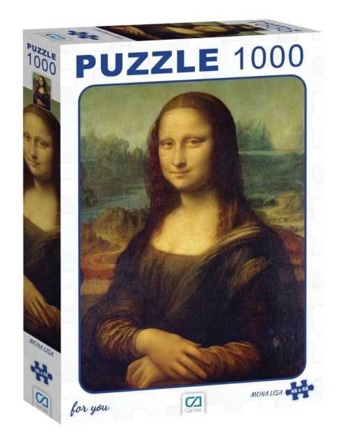 Ca Games 7022 Mona Lisa 1000 Parça Puzzle