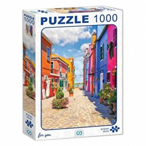 Ca Games 7007 Burano Adası 1000 Parça Puzzle