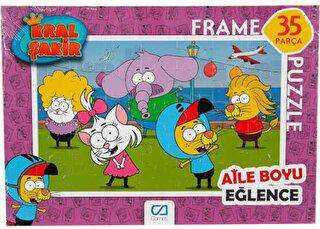 Kral Şakir Frame Puzzle 35 Parça - CA Games