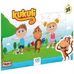 Ca Games Kukuli 35 Parça Frame Puzzle - CA Games