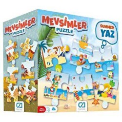 Ca Games Mevsimler Yer Puzzle - CA Games