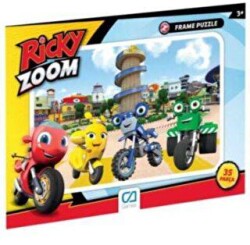 Ca Games Ricky Zoom Frame Puzzle 35 Parça - CA Games
