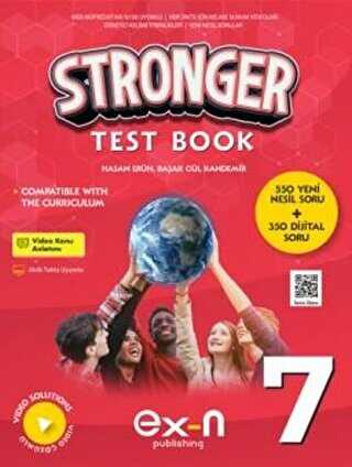 Çalışkan Yayınları Çalışkan 7. Sınıf Stronger With English Test Book