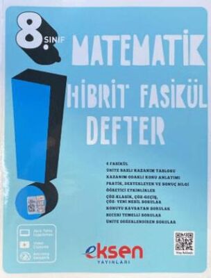 Çalışkan Yayınları 8. Sınıf Hibrit Matematik Fasikül Defter - 1